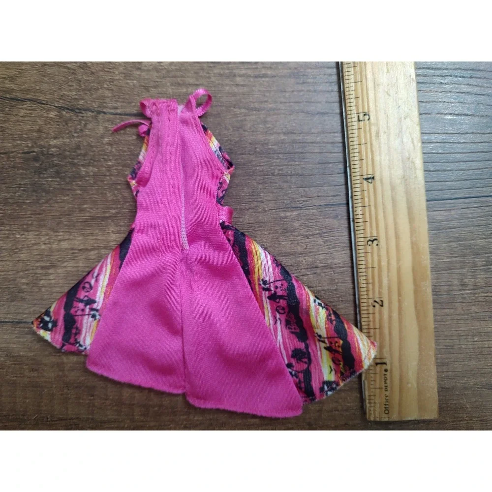 Barbie Fashion Fever doll  Modern California Style Beach Party Stripped Dress